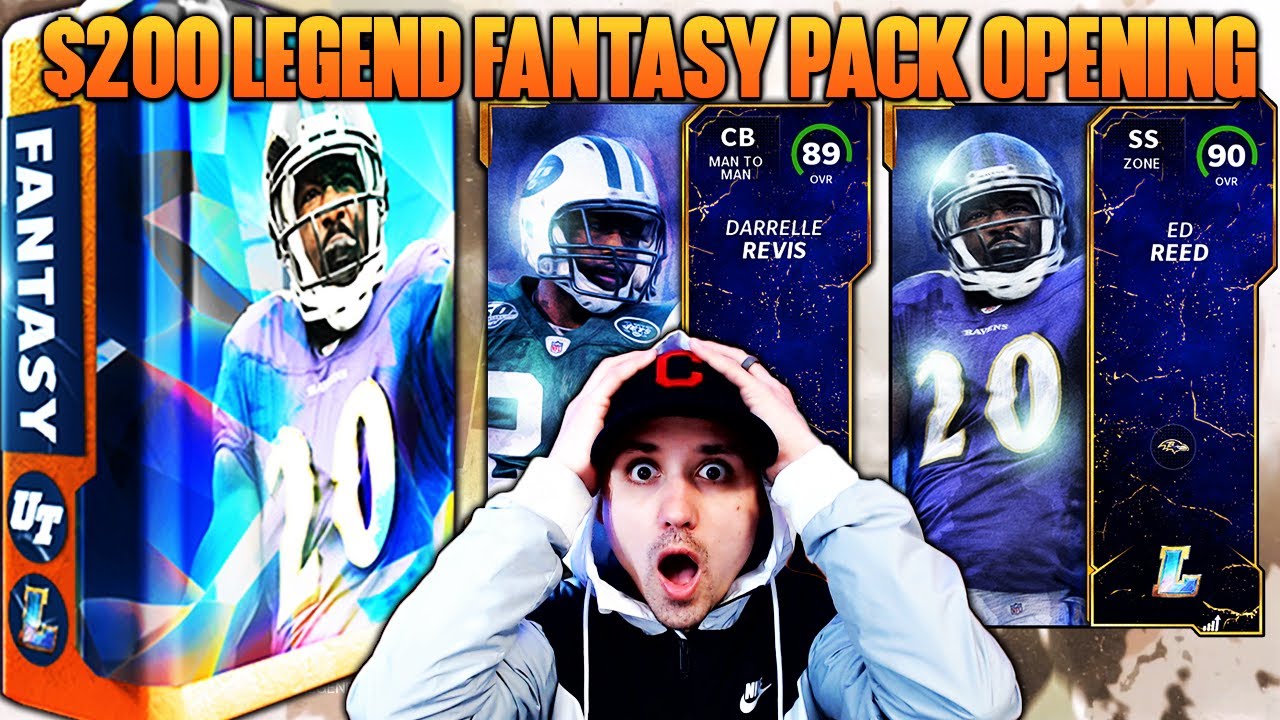 I OPENED $200 IN LEGEND FANTASY PACKS & PULLED THIS? | Madden 22