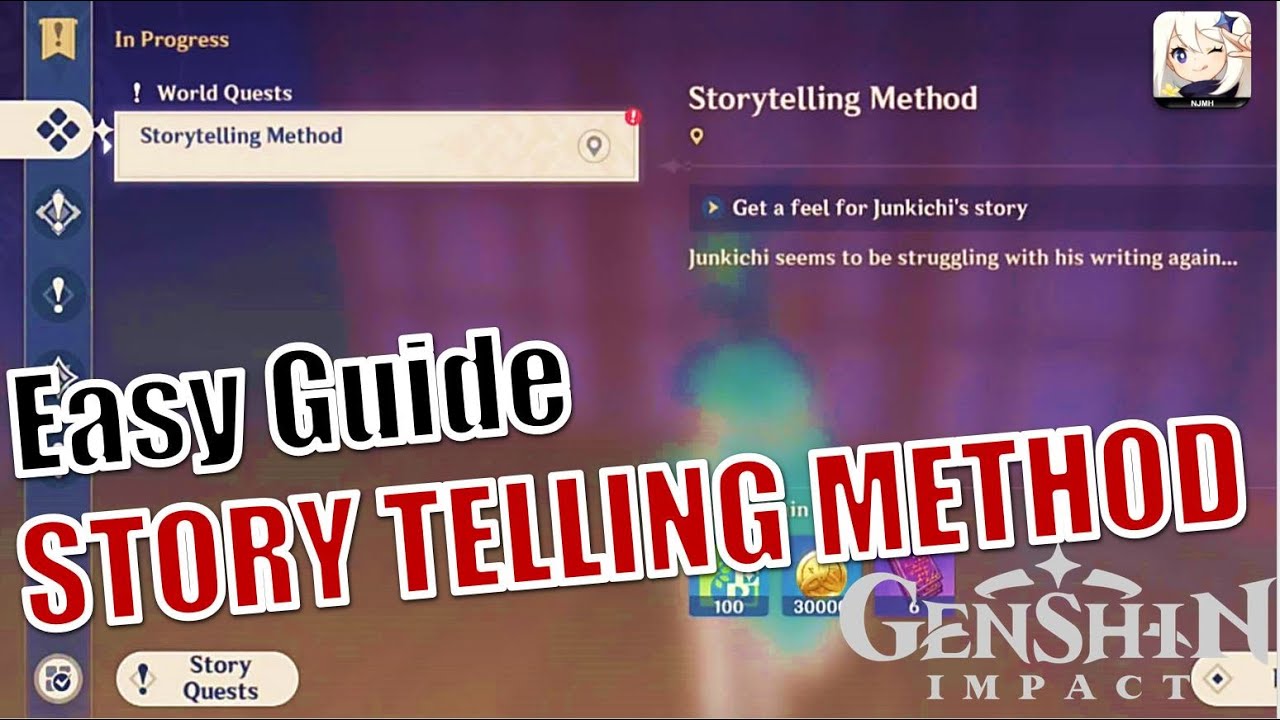 Storytelling method genshin