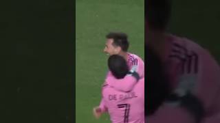 “What a Hit! 🤯De Paul’s Powerful Finish 🔥 Pure Class!”#shorts #messi #ronaldo #intermiami