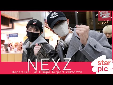 넥스지 '새해 복 많이 받으세요!'  [STARPIC] / NEXZ Departure - at Gimpo Airport 20251228