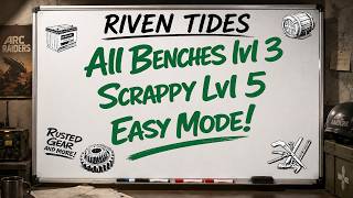 Unlock ALL Benches Level 3 + Scrappy Level 5 FAST in ARC Raiders!