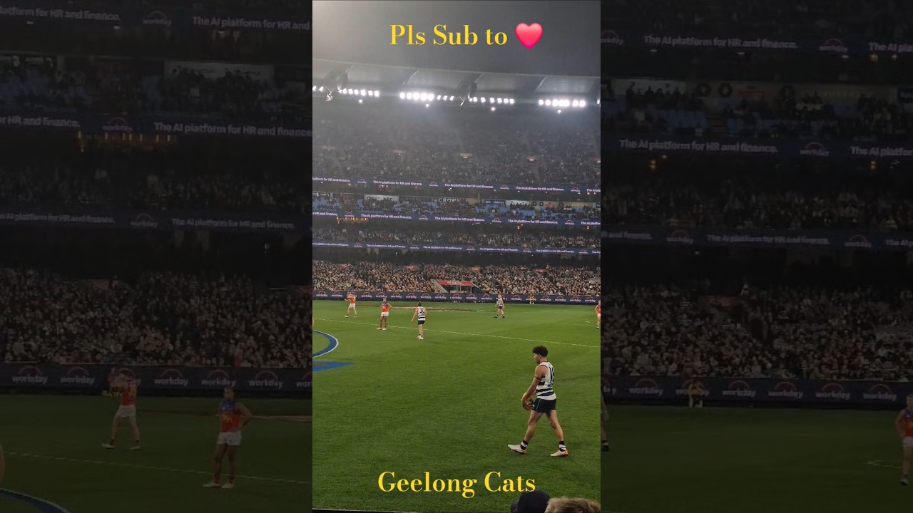 Geelong Cats: Tyson's Set Shot!!!