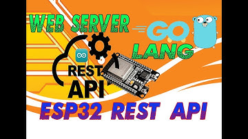 ESP32 REST API with Token| |WEB SERVER  GOLANG Aksess port GPIO  with Token