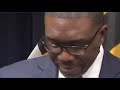 Dr. Shawn Joseph became emotional when accepting the role of superintendent