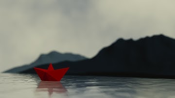 How to Make a Paper Boat in Blender