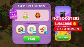 GARDENSCAPES SUPER HARD LEVEL 13893 NO BOOSTERS | MARI MAIN BERSAMA