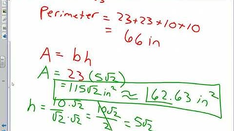 11 1 Area of Parallelograms