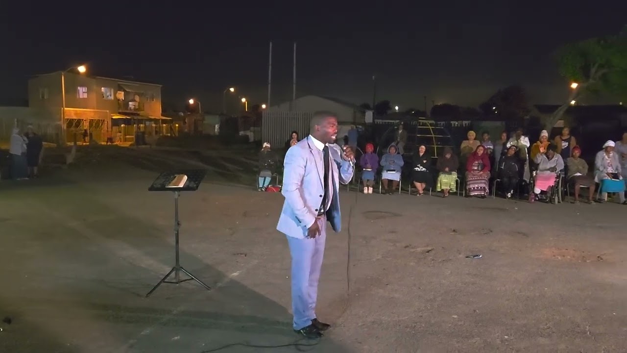 Lukas 5v27-32 Staan op uit jou sittende posiesie.Marananata Pinkster Gemeente.Prediker Ev.August