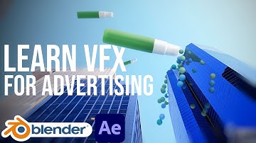 Learn VFX Advertising Using Blender and After Effects