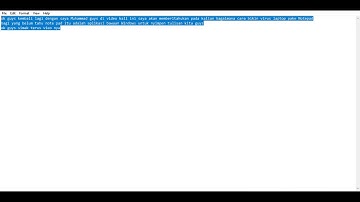BIKIN VIRUS LAPTOP PAKE NOTEPAD COCOK UNTUK PRANK(Kode Virus ada di deskripsi