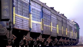 2ТЭ10УТ-0075 с пассажирским поездом №62 Николаев - Москва
