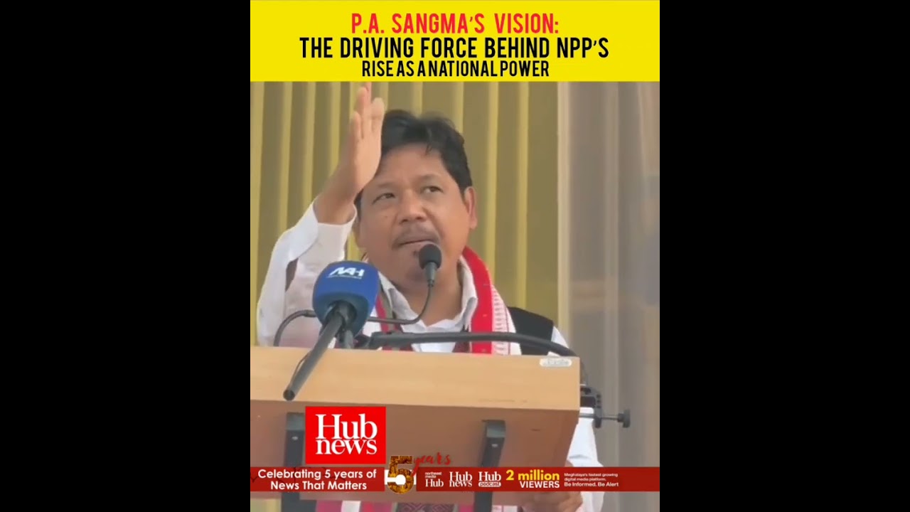 Conrad Sangma credits late P. A. Sangma’s vision for NPP’s rise to national status