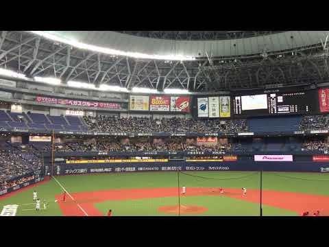 オリックス対阪神 阪神 スタメン応援歌 1-9