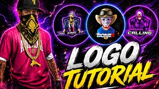 Free Fire Style Gaming Logo Editing Tutorial 🔥|ChatGPT Free Fire Logo Prompt Tutorial 🎮