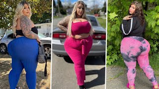 Thicksnoww BIO & WIKI ❤️  Latino American Curvy Plus Size Model || Tiktok Instagram Star
