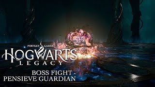 Hogwarts Legacy - Pensieve Guardian, Hard Mode No Damage - Boss Fight