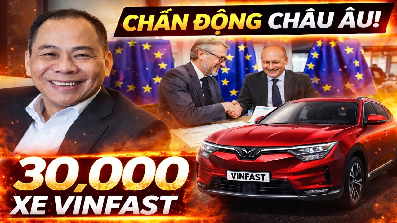 CHẤN ĐỘNG CHÂU ÂU: VinFast Bán Hơn 30.000 Xe – Điều Không Ai Tin Đã Xảy Ra