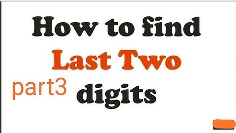 last two digit number amazing logic by nagaraju sir