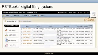 PSYBooks Quick Vid: Managing Client Files