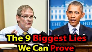 MAGA REP. Jim Jordan PULLS-OUT Evidence & DESTROYS Obama's 9 Massive LIES He Told Americans!