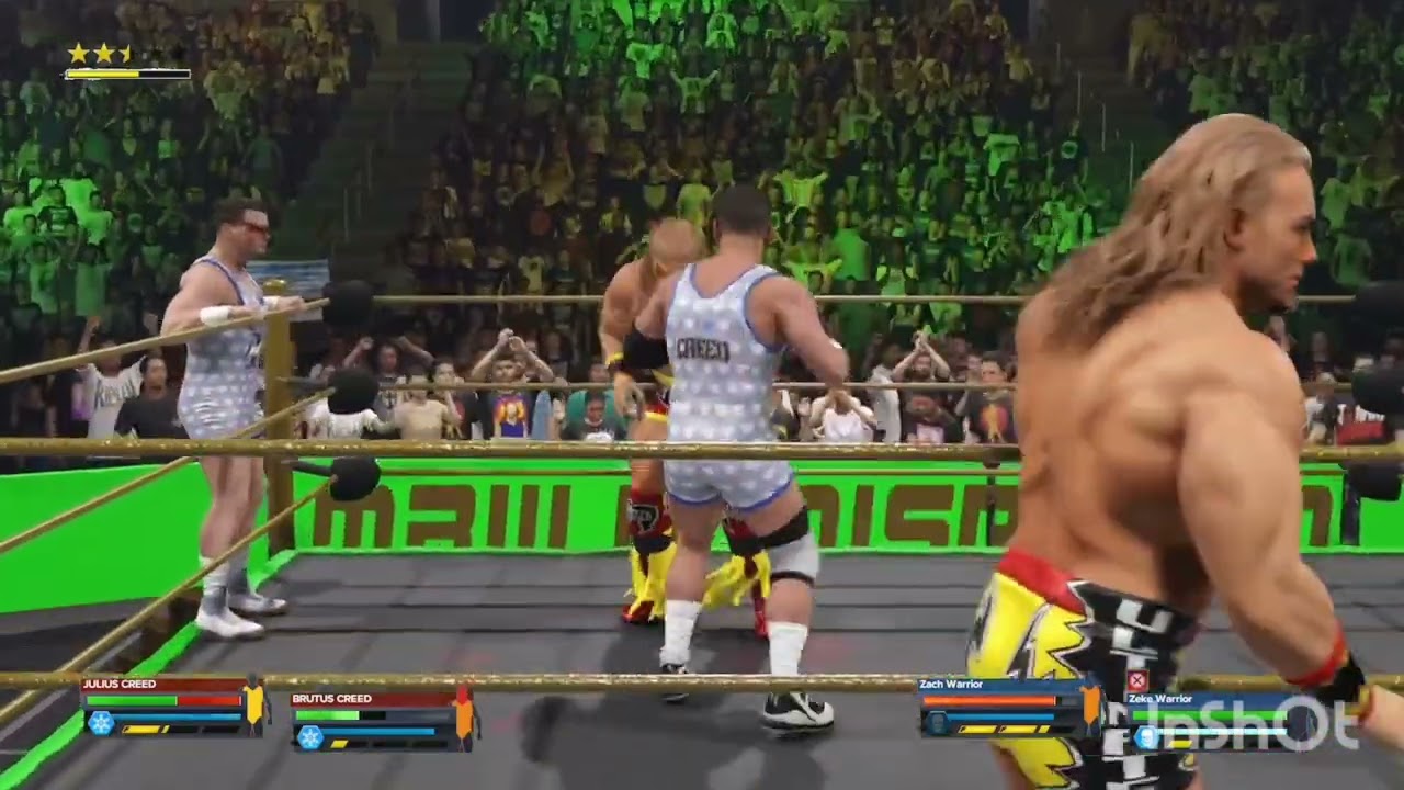 The Ultimate Warriors vs. The Creed Brothers | MBW United States Tag Team Titles | MBW Undisputed 