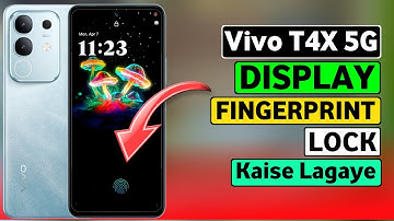 Vivo T4X 5G Me In Display Fingerprint Lock Kaise Lagaye | HM Technical