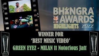 UK BHANGRA AWARDS 2022 HIGHLIGHTS | MILAN | Desi Lion Records