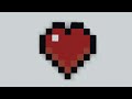 Minecraft pixel art heart shorts