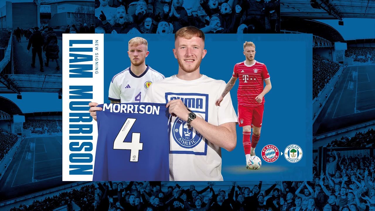 Liam Morrison joins Wigan Athletic on loan from Bayern Munich!