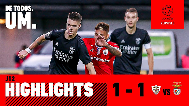 RESUMO / HIGHLIGHTS: CD Santa Clara 1-1 SL Benfica