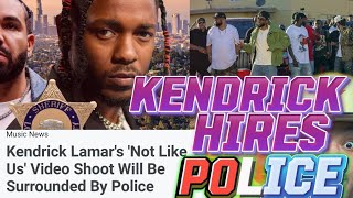 The REAL reason Kendrick Lamar Hired Police for the ‘THEY NOT LIKE US’ VIDEO SHOOT 😳