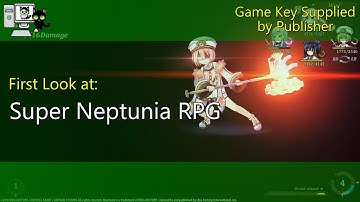First Look - Super Neptunia RPG