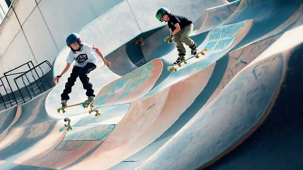 Skateboarding with Care. ©Normand Jones 2024