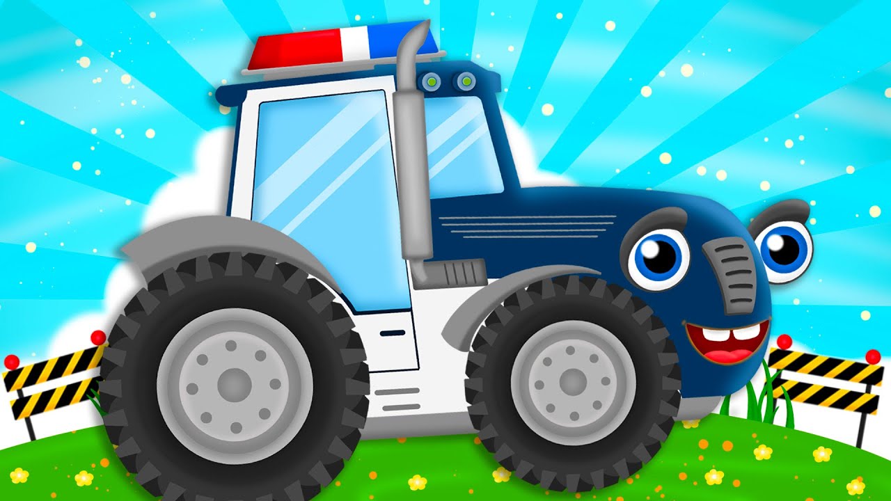 Traktor Tralalaktor Pracuje – Dětské Písně – S Láskou k Dětem