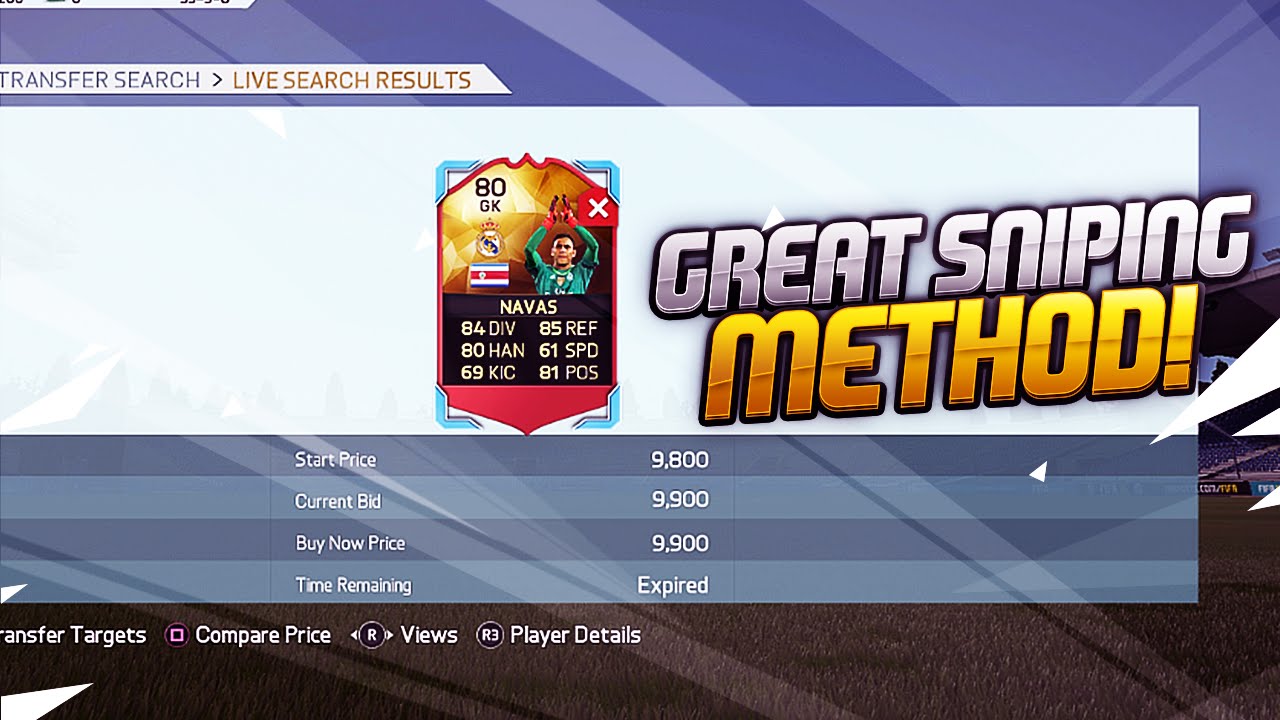 FIFA 16: SNIPING FAIL | GREAT SNIPING METHOD - MAKE TONS OF COINS!!