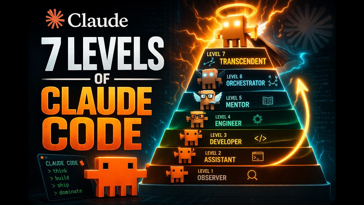 The 7 Levels of Claude Code - YouTube