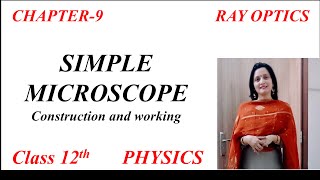 Simple Microscope | Class 12 physics Chapter 9 Ray Optics