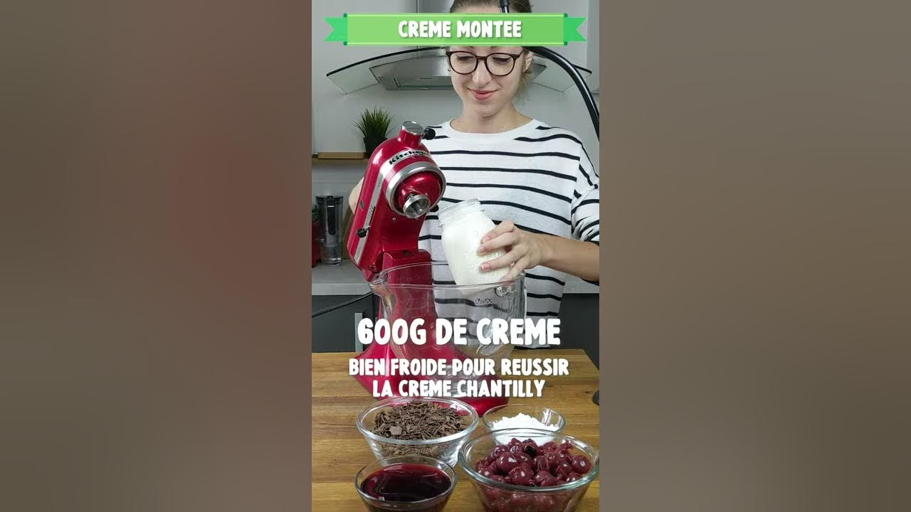 RECETTE DE LA CREME CHANTILLY 