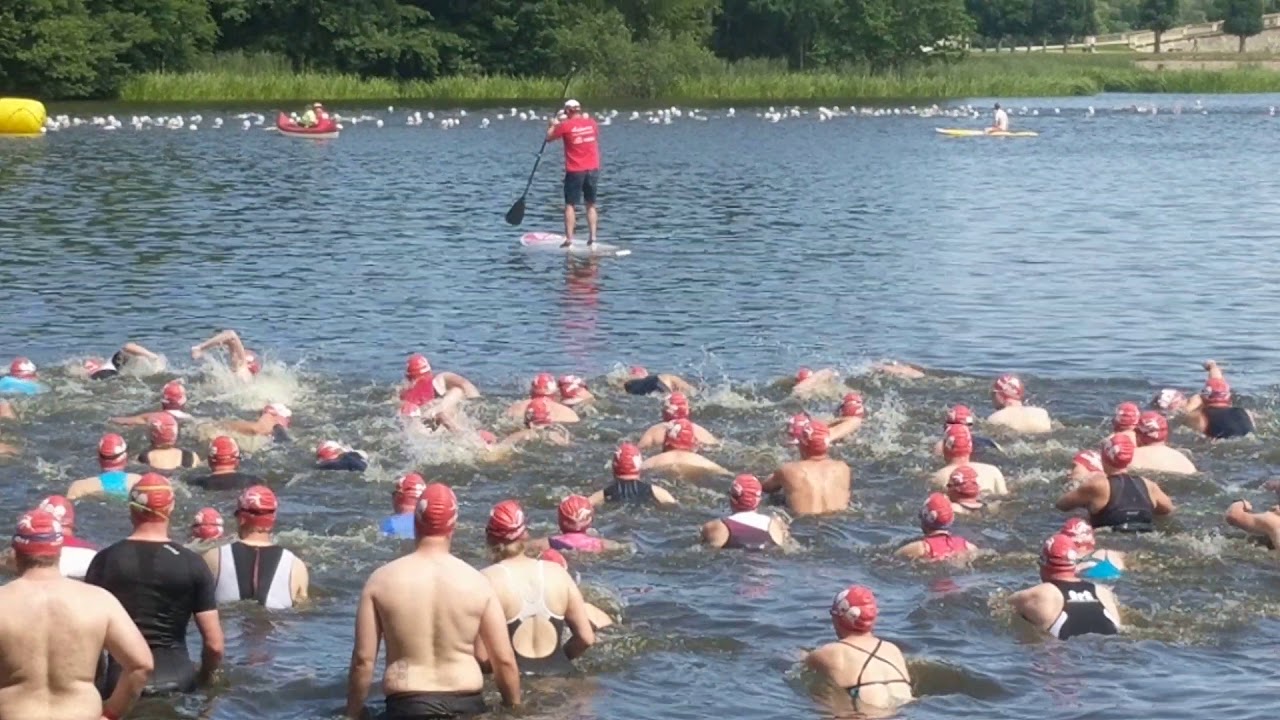 Triathlon Moritzburg 2019 Start 3. Welle Sprint