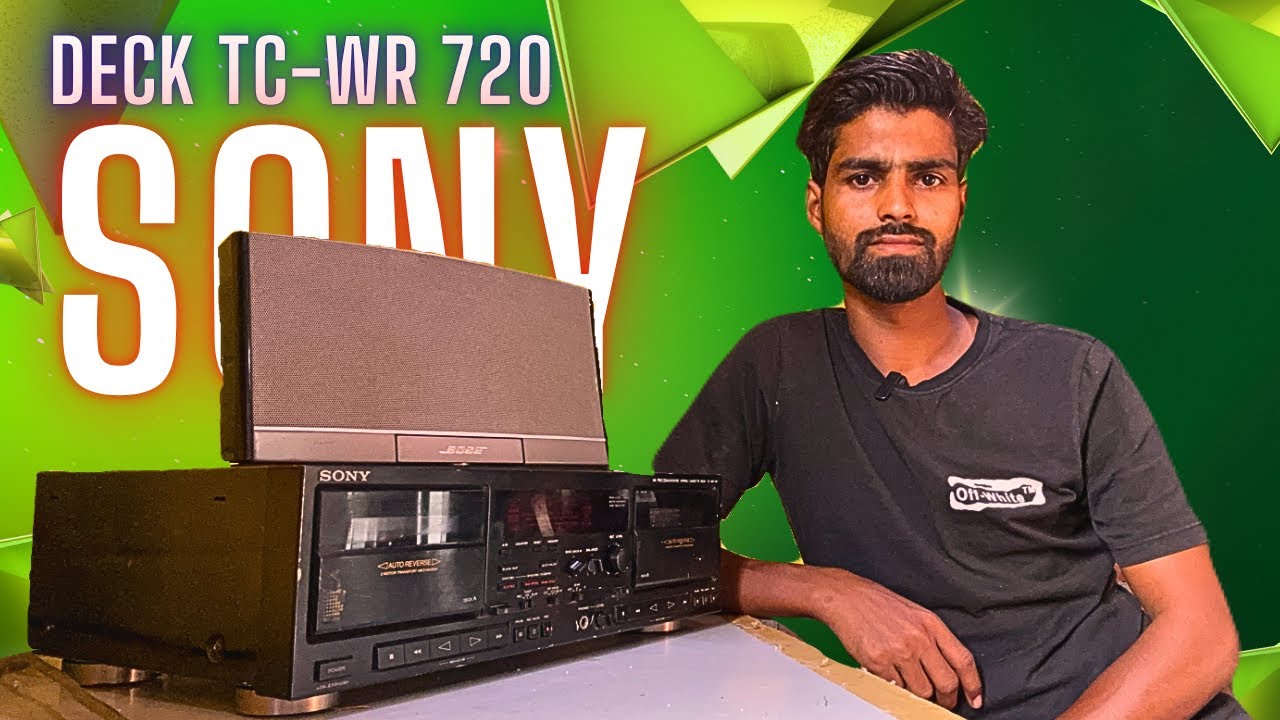 SONY STEREC CASSETTE DECK TC-WR 720 HX PRO DOLBY B-C NR HX PRO 