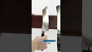 Magnetic Knife Holder – Clean &amp; Safe Kitchen Setup 🔪