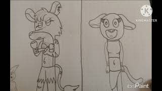 Speeddraw of Battle Scars of Love