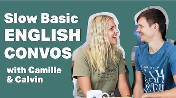 SLOW BASIC Engels gesprek - Leer Engels met Camille