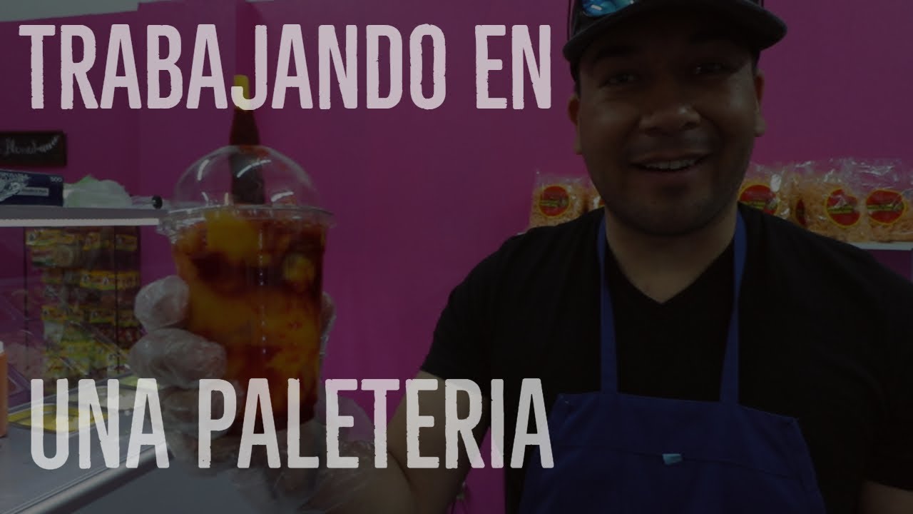 ASI ES TRABAJAR EN UNA PALETERIA EN USA!