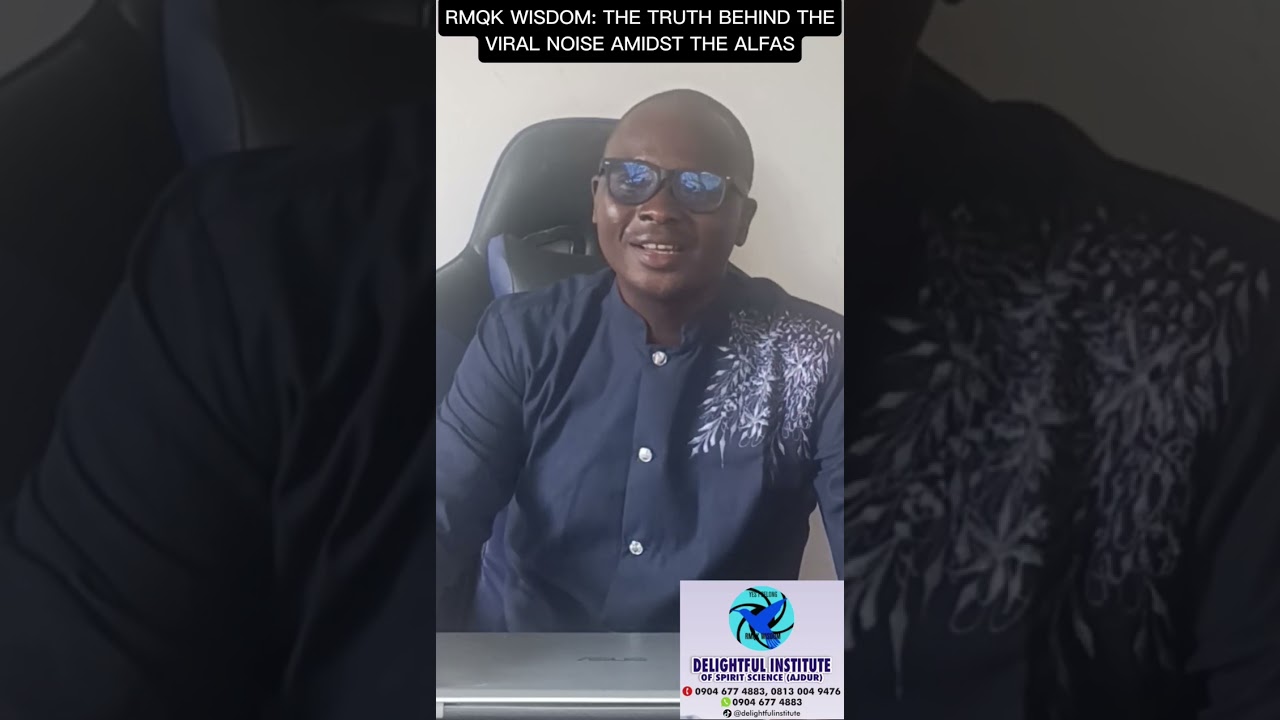 RMQK WISDOM: THE TRUTH BEHIND THE VIRAL NOISE AMIDST ALFAS