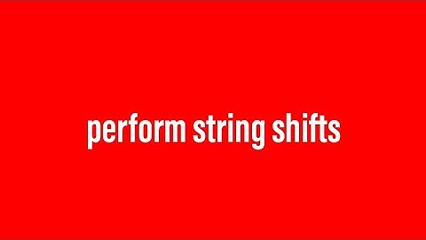 perform string shifts java solution leetcoding 30 days challenge day 14