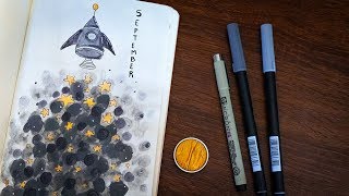 Plan Together / September Bullet Journal Setup 🚀 ASMR