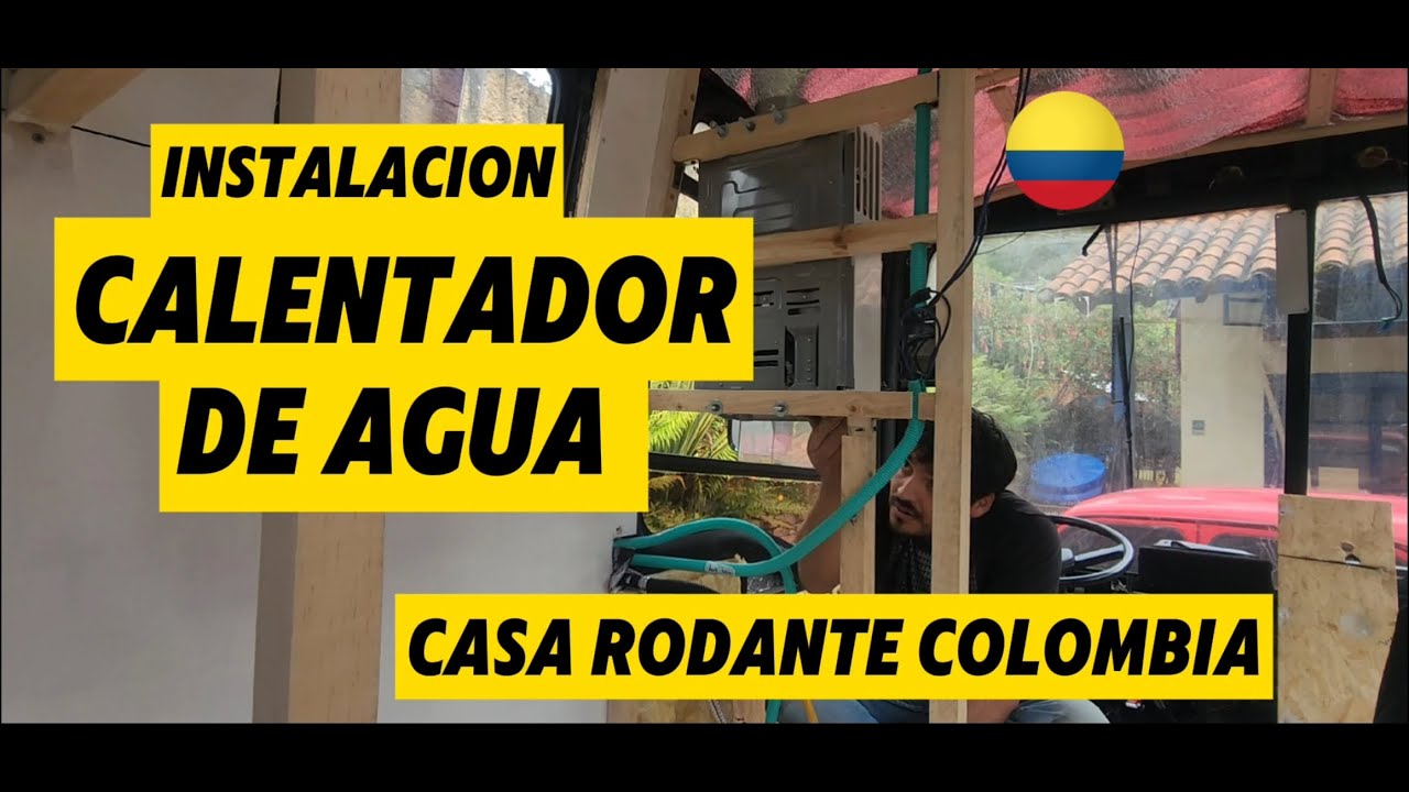 🪛CALENTADOR DE AGUA👨‍🔧🔥 instalación 🎊 CASA RODANTE/MOTORHOME (capitulo 20 instalación calentador )