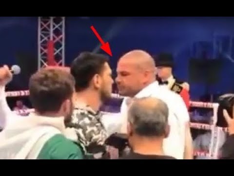 Zabit Semedov rinqde ingilis reqibini pert etdi