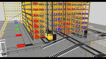 ASRS system simulation